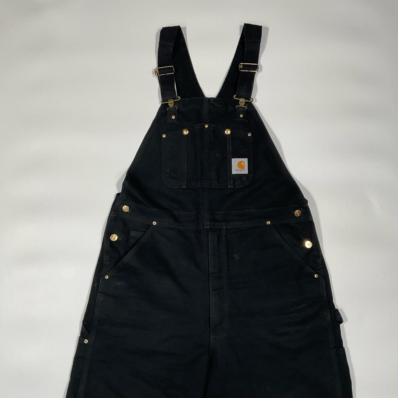 Black hotsell carhartt dungarees