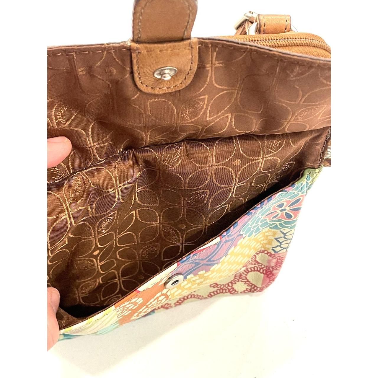 Fossil Women's Bag - Green/Multi – FOSSIL Leather… - image 7