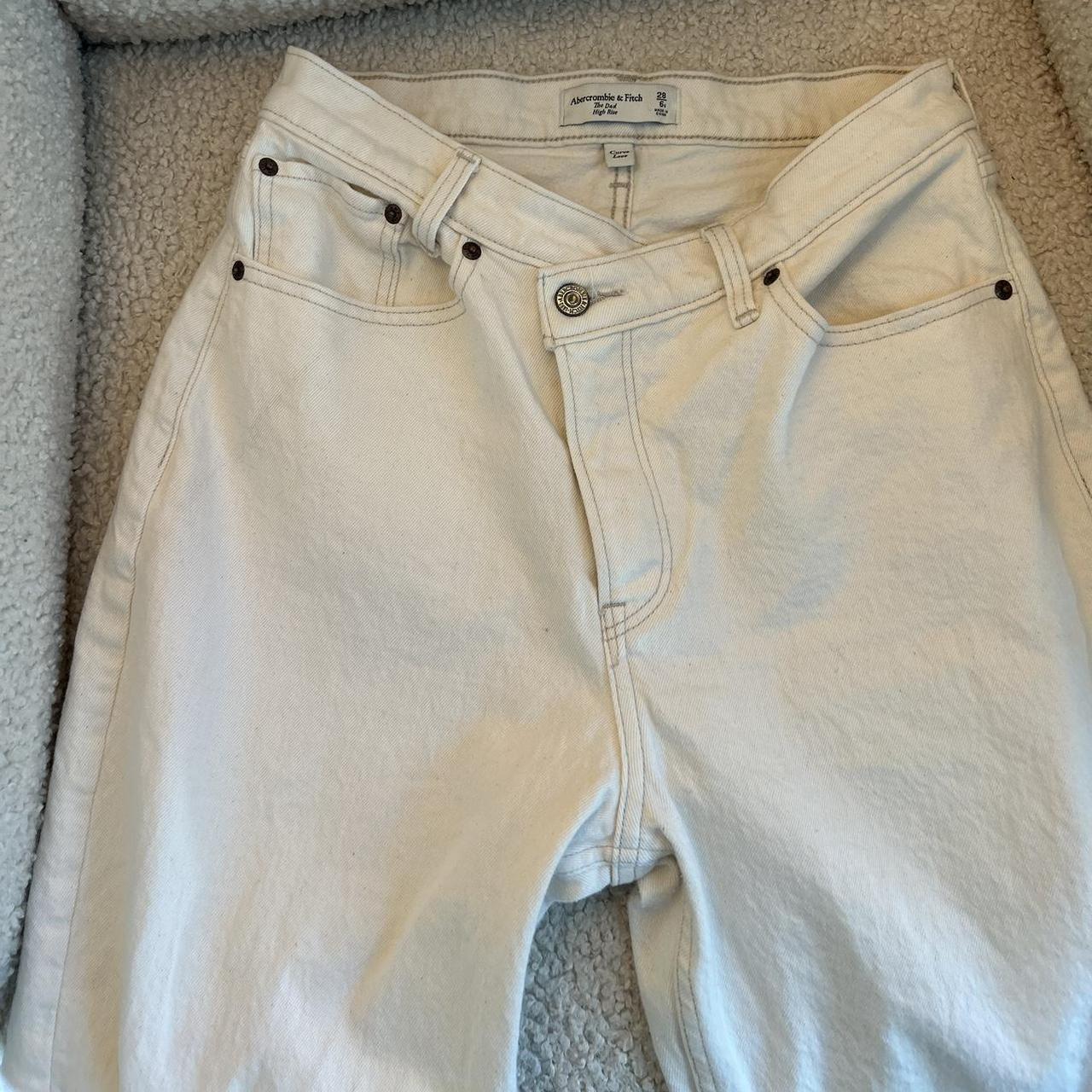 ABERCROMBIE & FITCH CURVE LOVE CROSS WAIST... - Depop