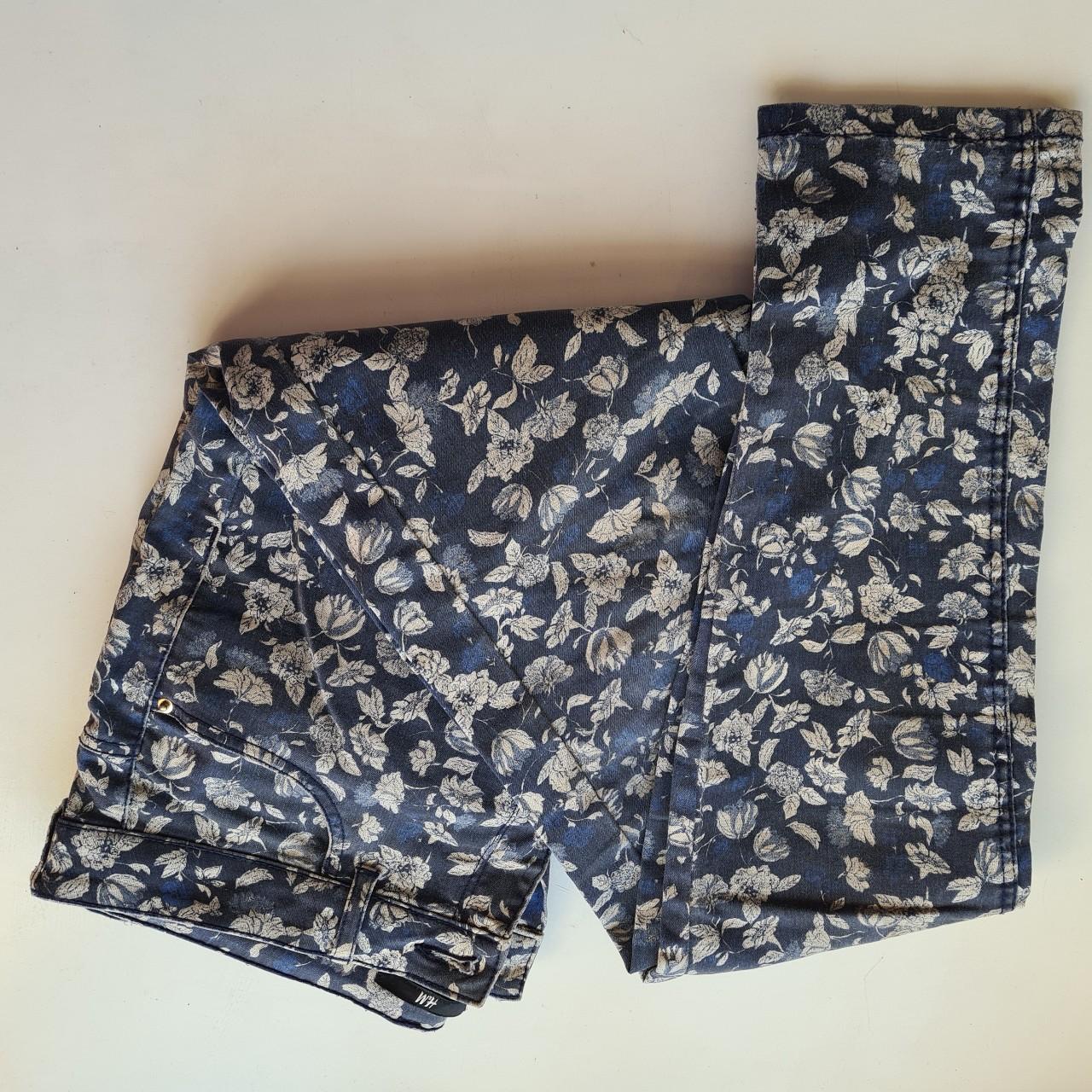 H&m floral clearance jeans