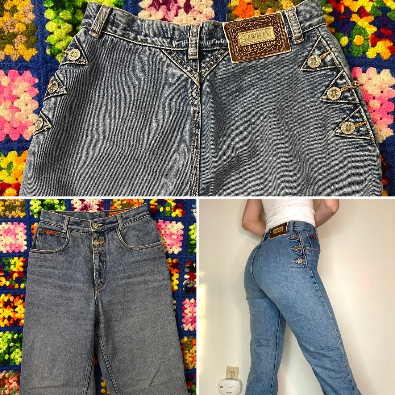 90's lawman jeans highwaisted, same fit as rockies - Depop