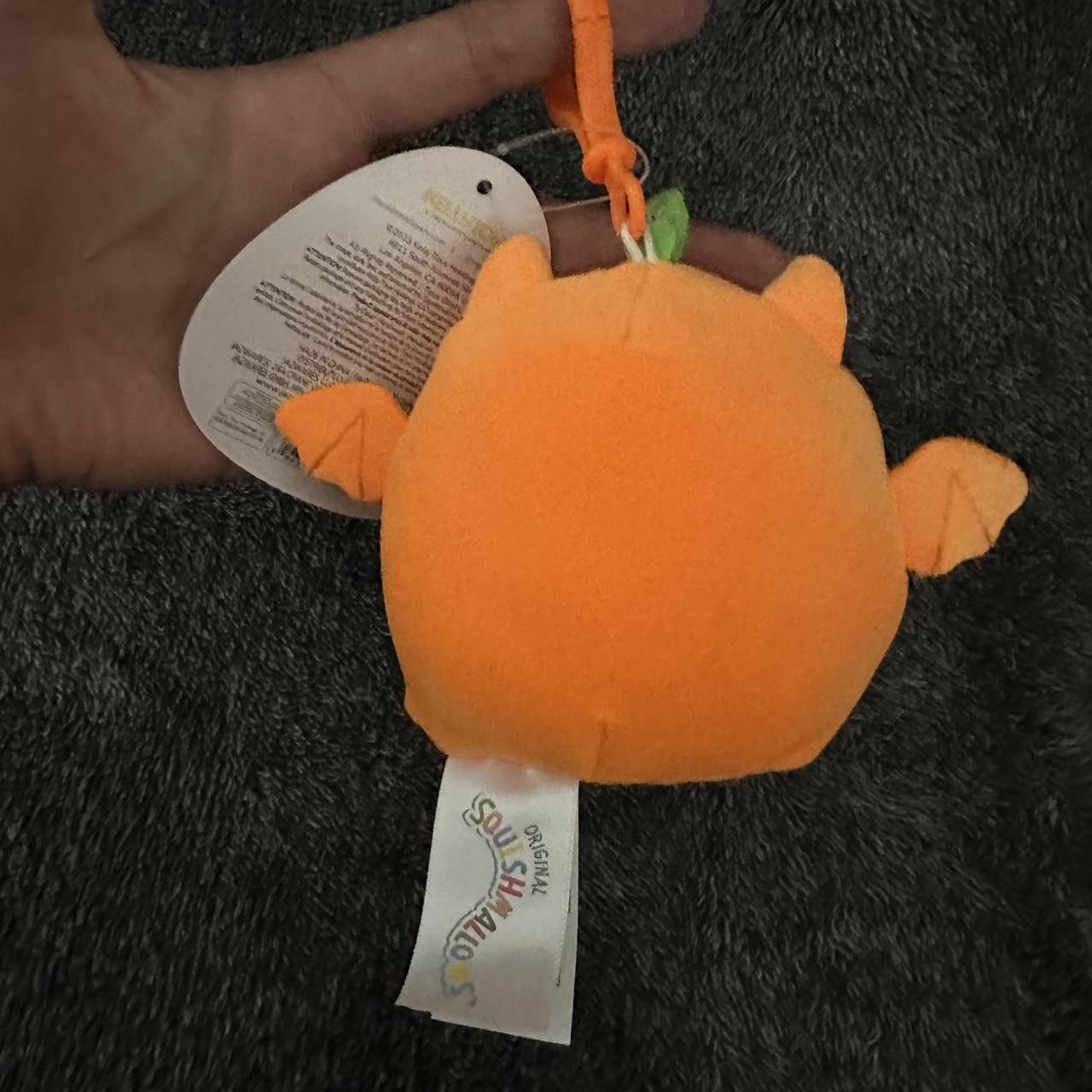 Barnet the Orange Bat Squishmallow... - Depop
