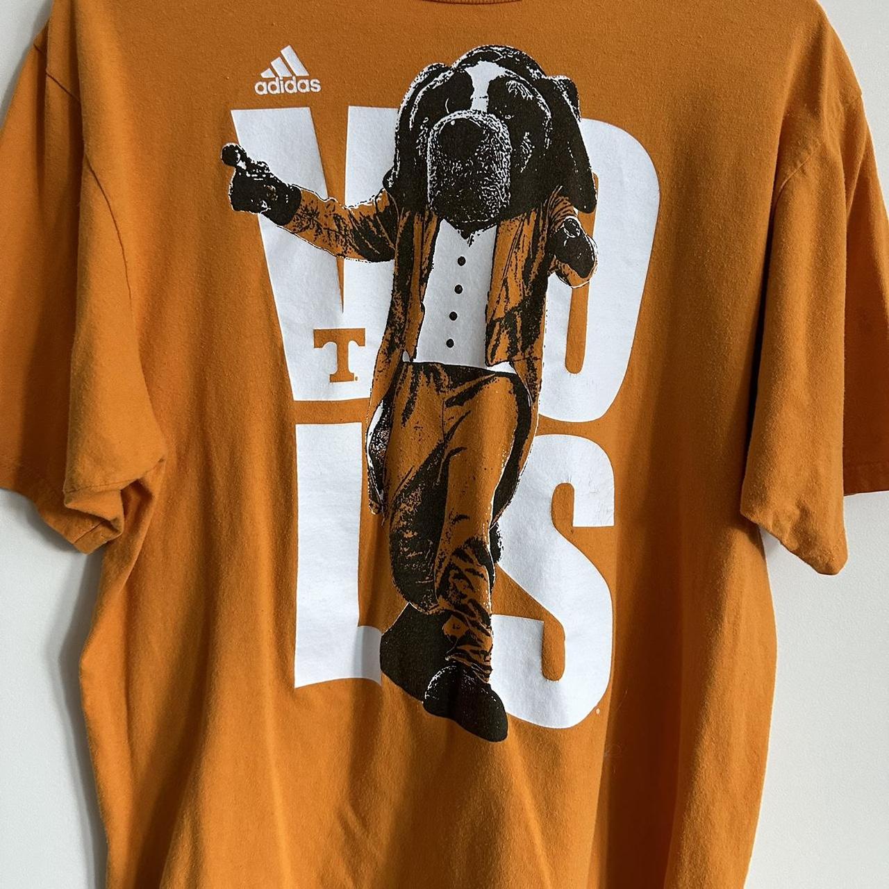 Adidas Men's T-Shirt - Orange - L