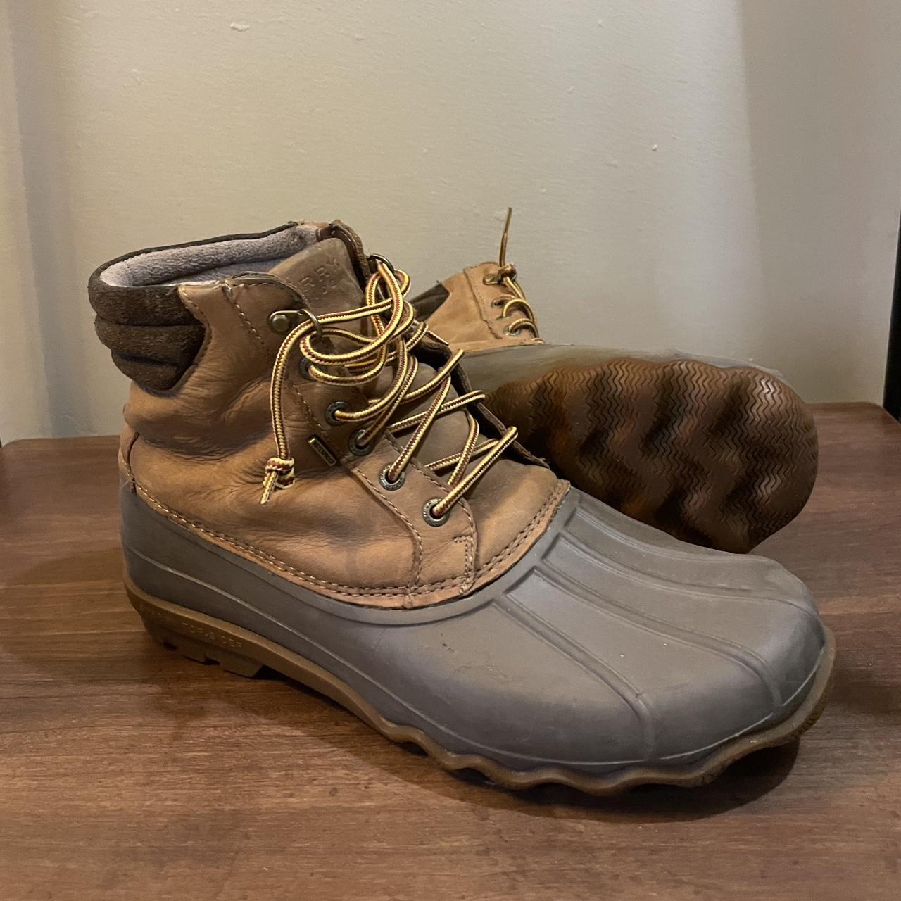 Sperry Boots, Good condition, Original laces, - Depop