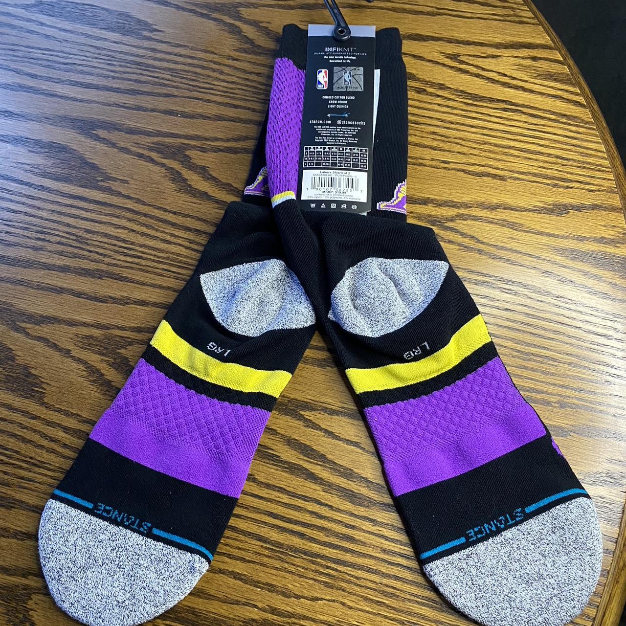 Stance NBA Los Angeles Lakers Shortcut Crew Depop