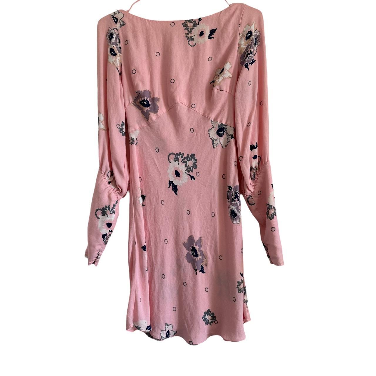 Free People A-Line Baby Pink Dress •° ° Details... - Depop