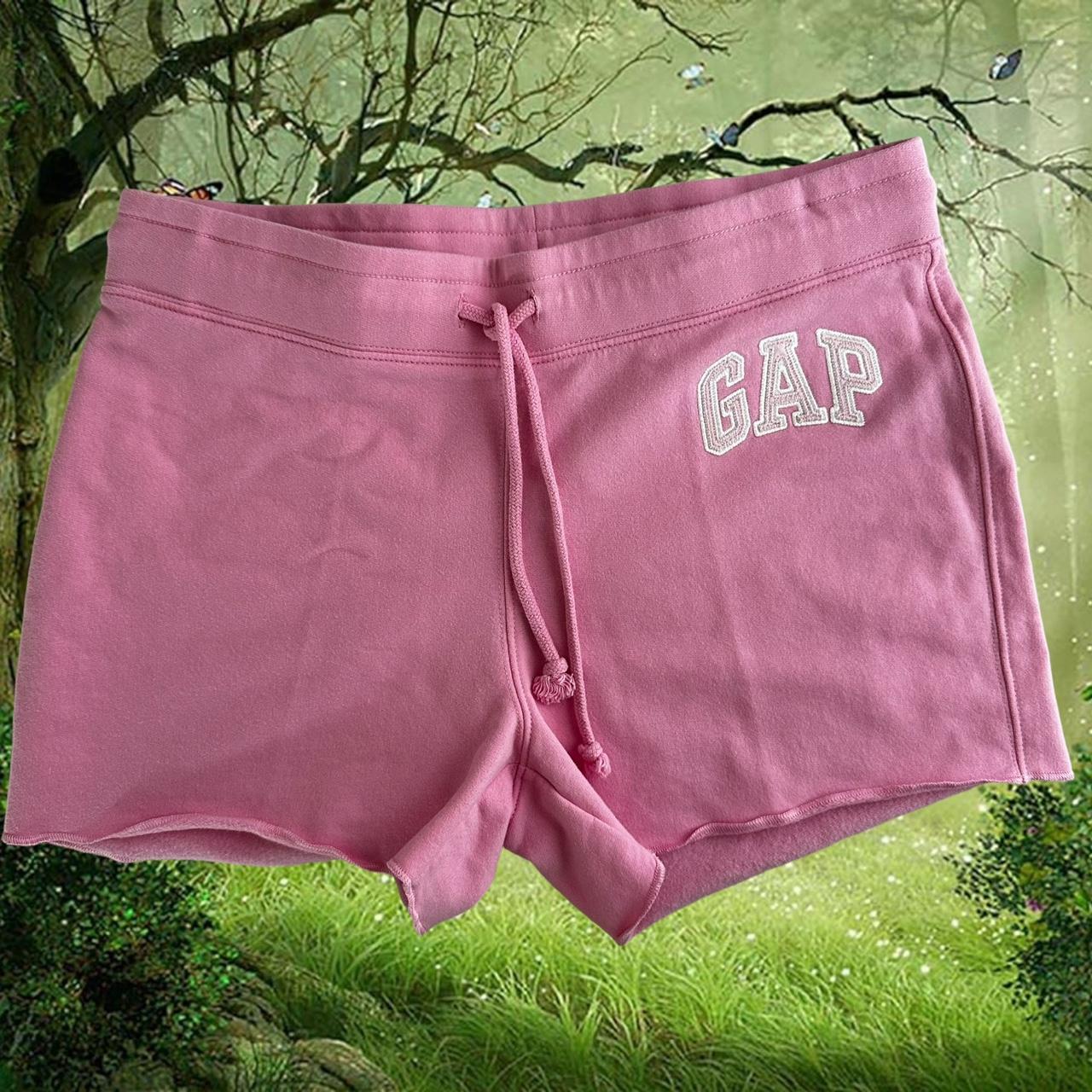 Y2k Baby Pink Gap Mini Shorts Size S •°❀° Depop
