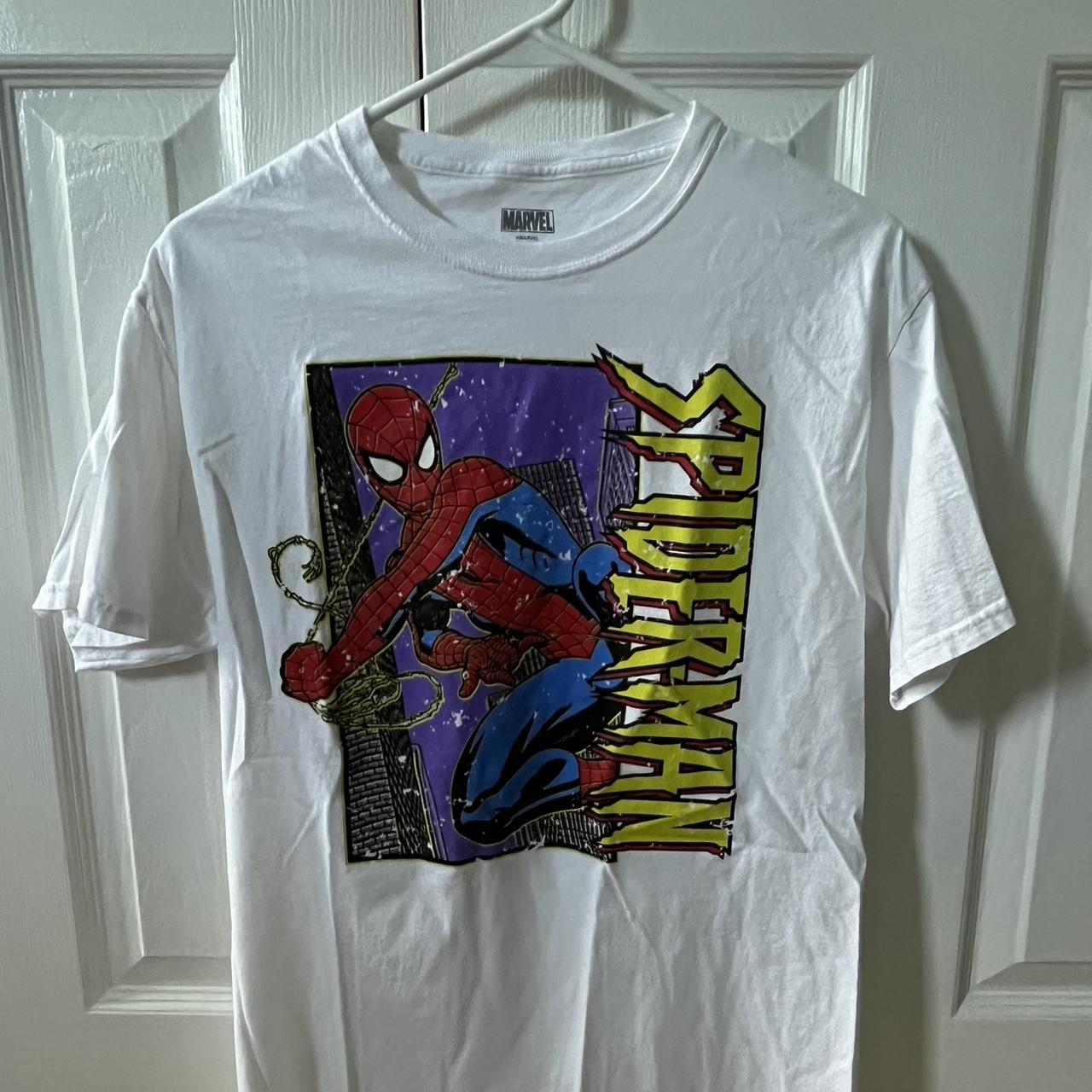 Marvel Spider Man shirt. Size medium. Worn several... - Depop