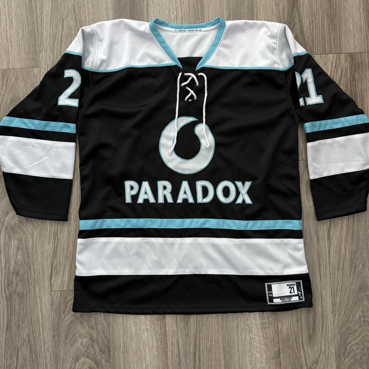 Vintage Hockey Jersey Size: L Measurements: | Depop