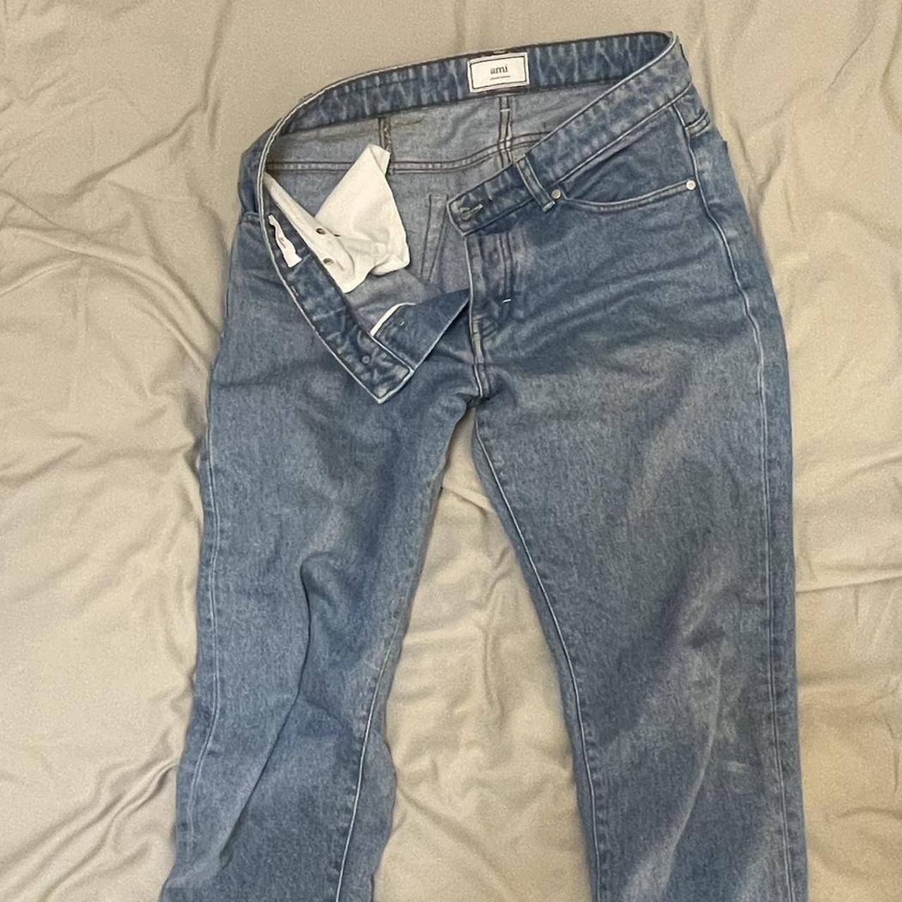 AMI jeans in great condition. Little bit of wear and... - Depop