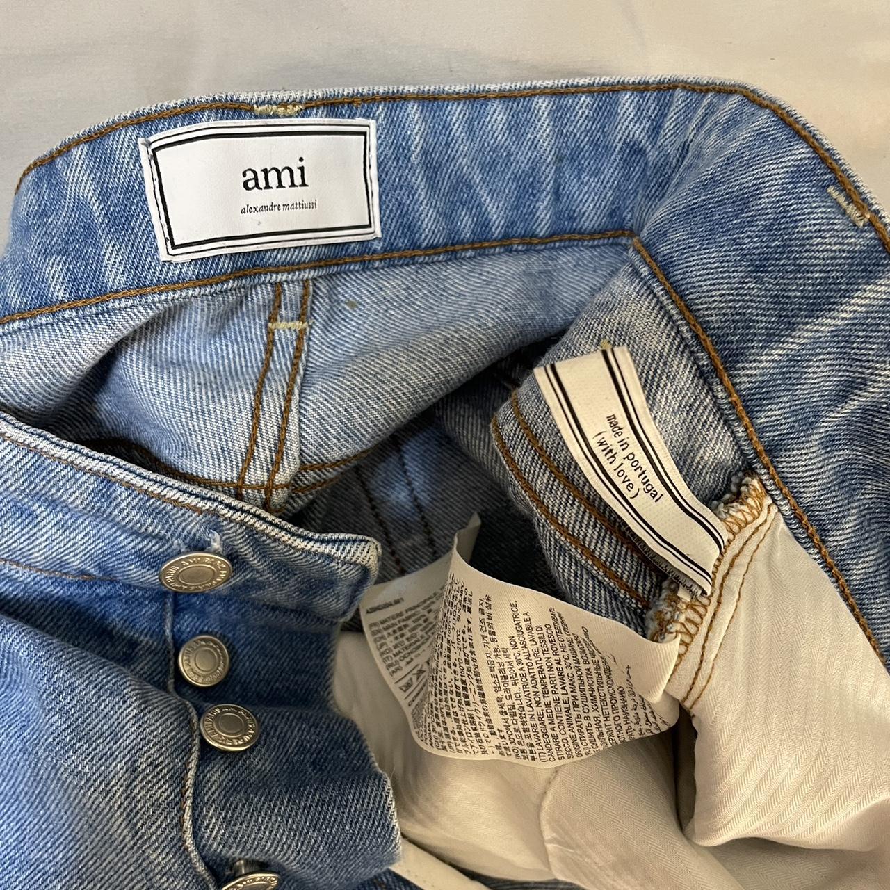 AMI jeans in great condition. Little bit of wear and... - Depop