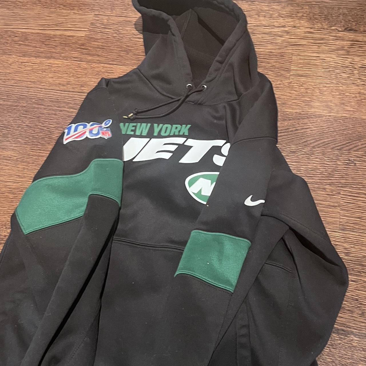 NFL NY JETS FLEECE HOODY HOODIE ADULT MEDIUM NEW - C&S Sports and Hobby