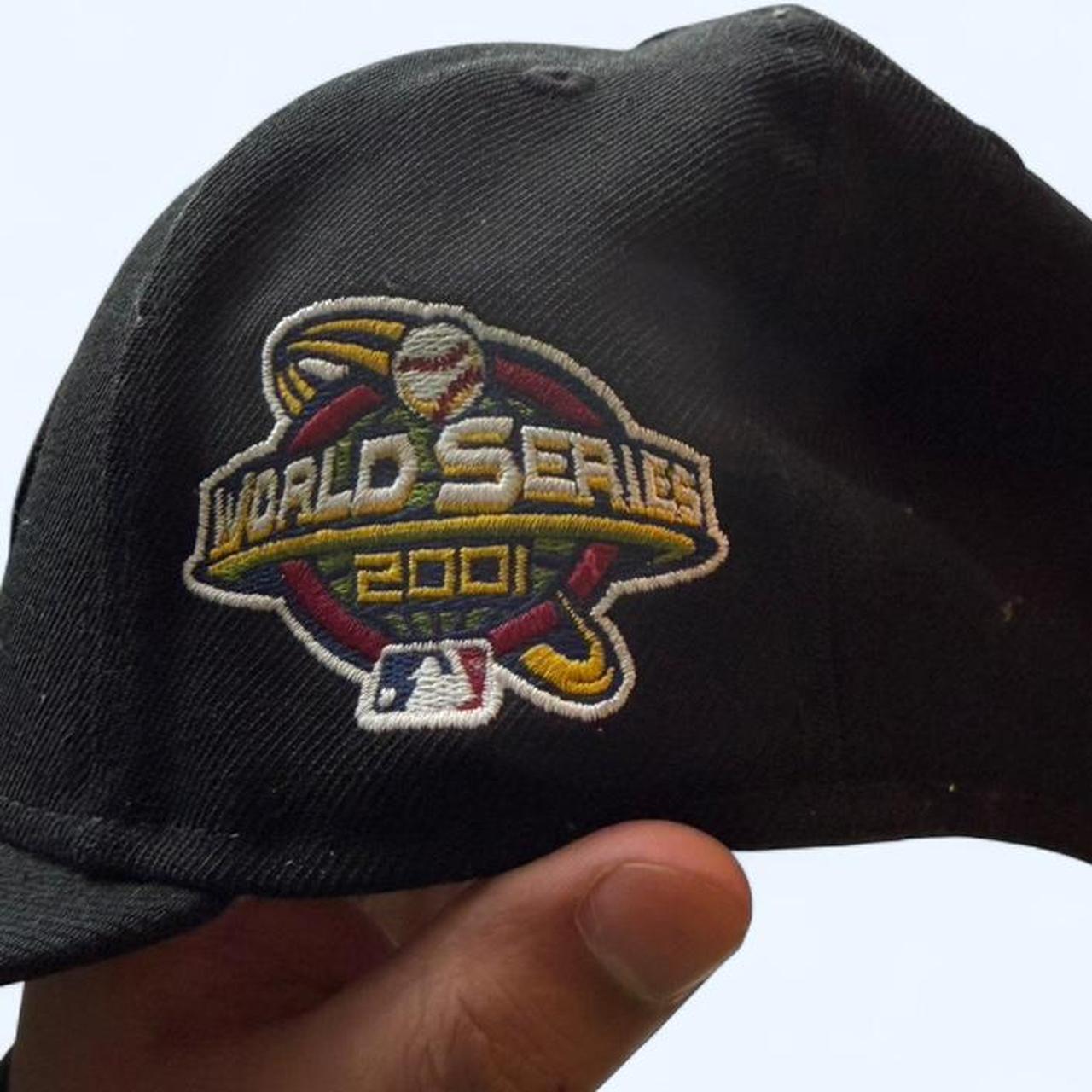 MLB Men's Hat - Black/Multi – Throwback Dbacks Wo… - image 2