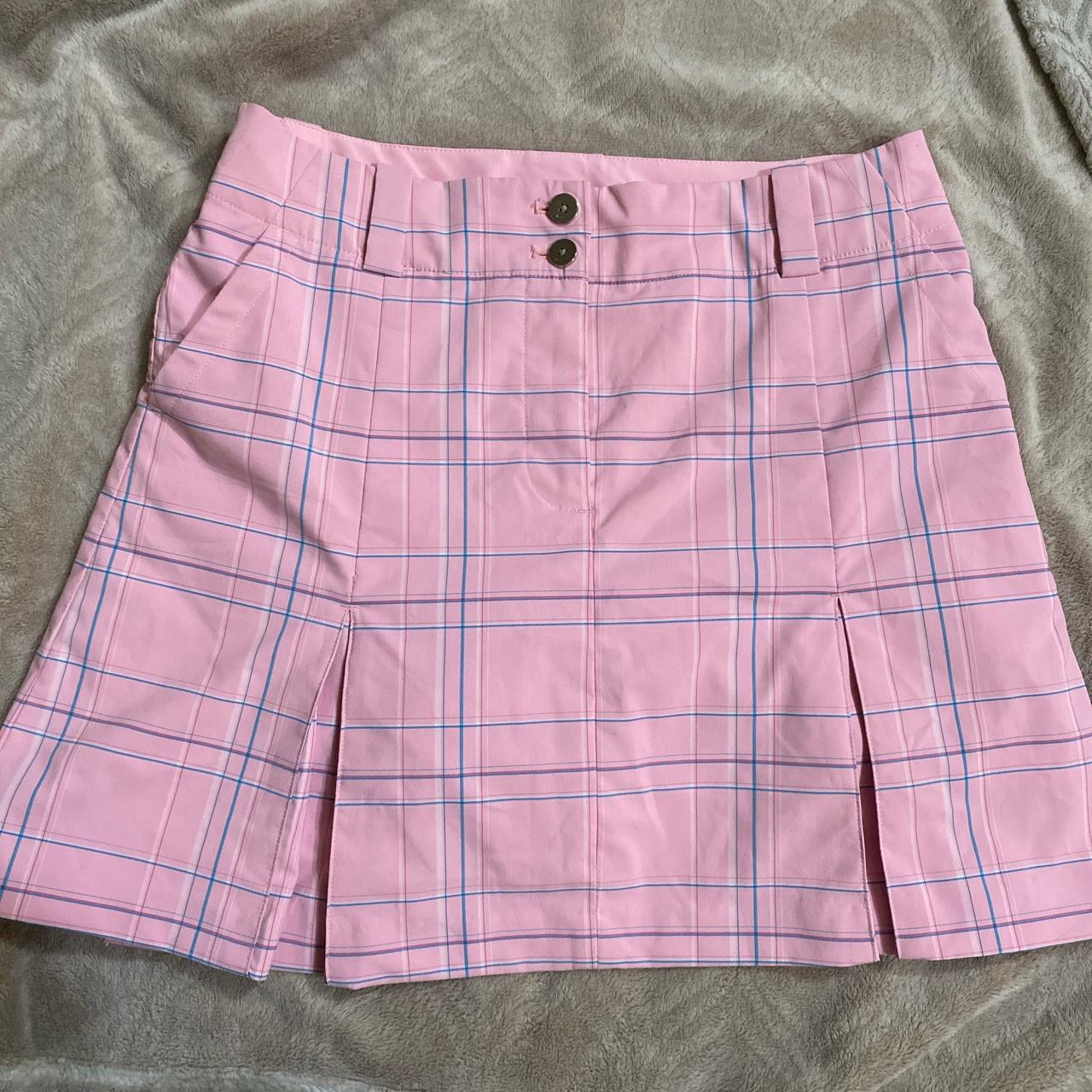 Nike pleated plaid skirt with shorts Super