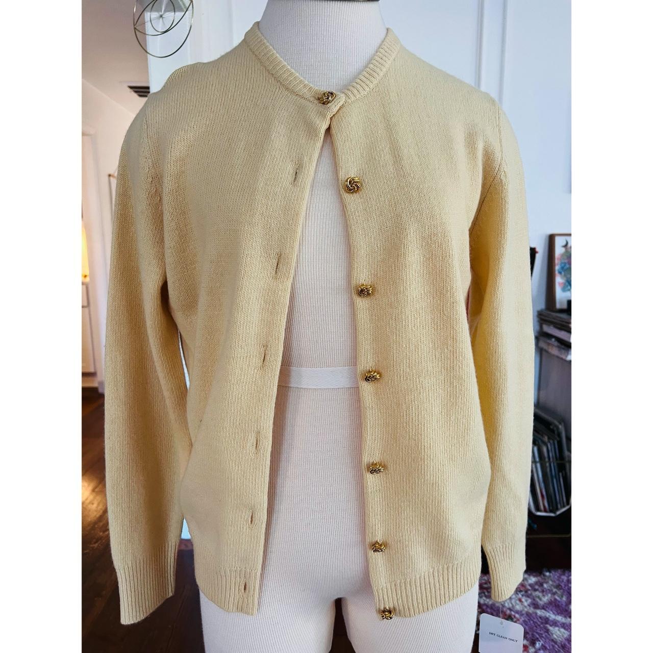 Vintage Neiman Marcus Cashmere Cardigan still with... - Depop