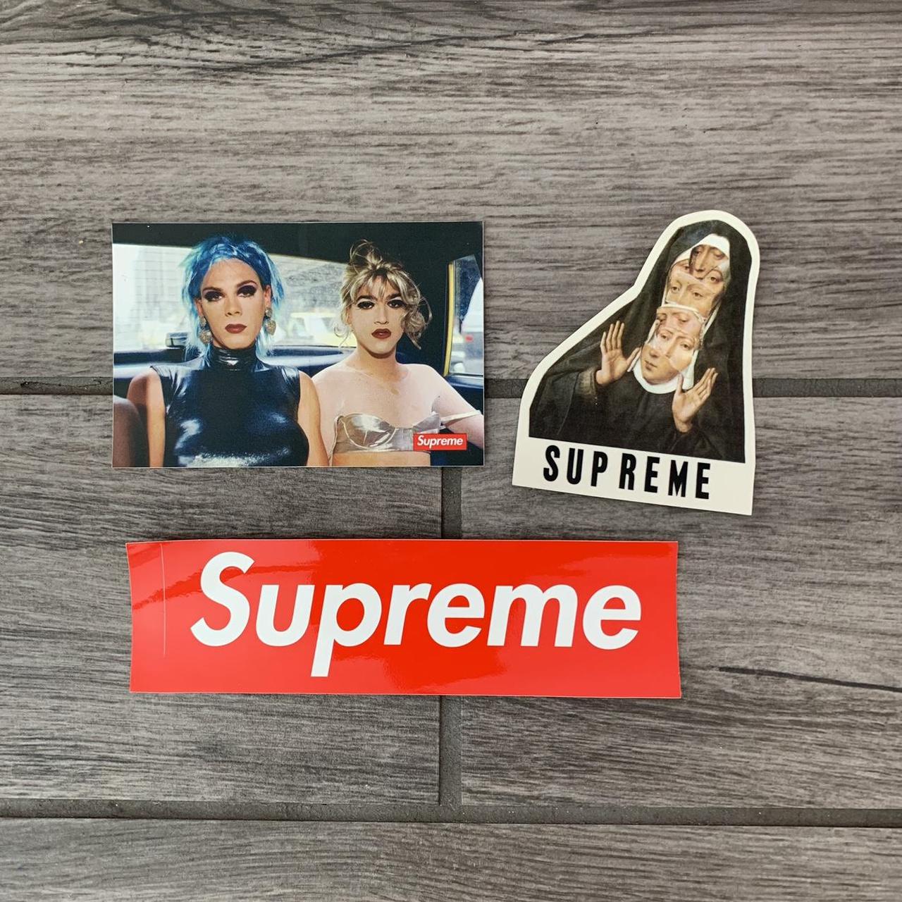 SUPREME STICKER LOT 2024