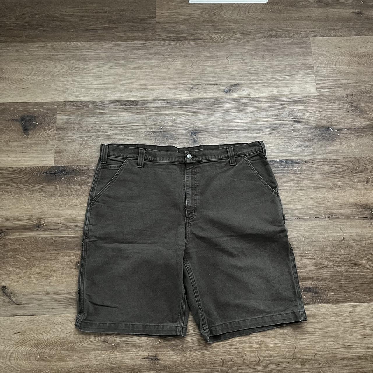 Greenish Gray Carhartt Shorts Nice color No... - Depop