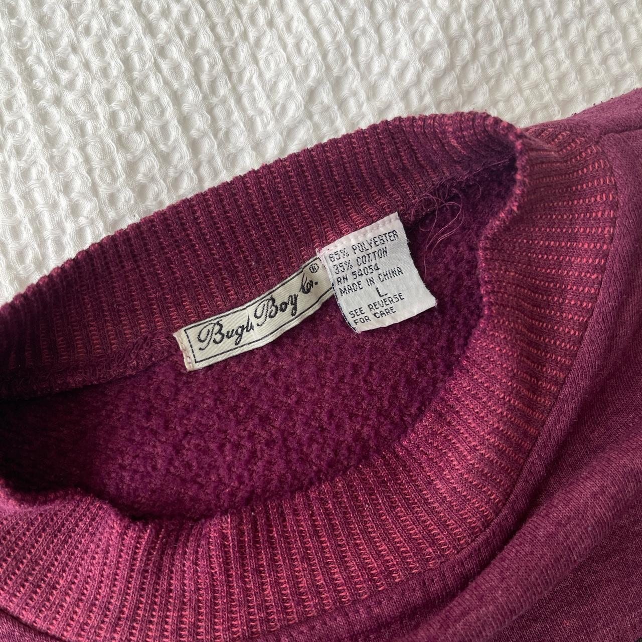 Vintage Two Tone Crewneck Size L Great colors Cool... - Depop