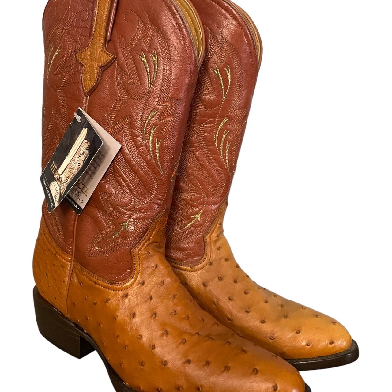 Herencia ostrich boots hotsell