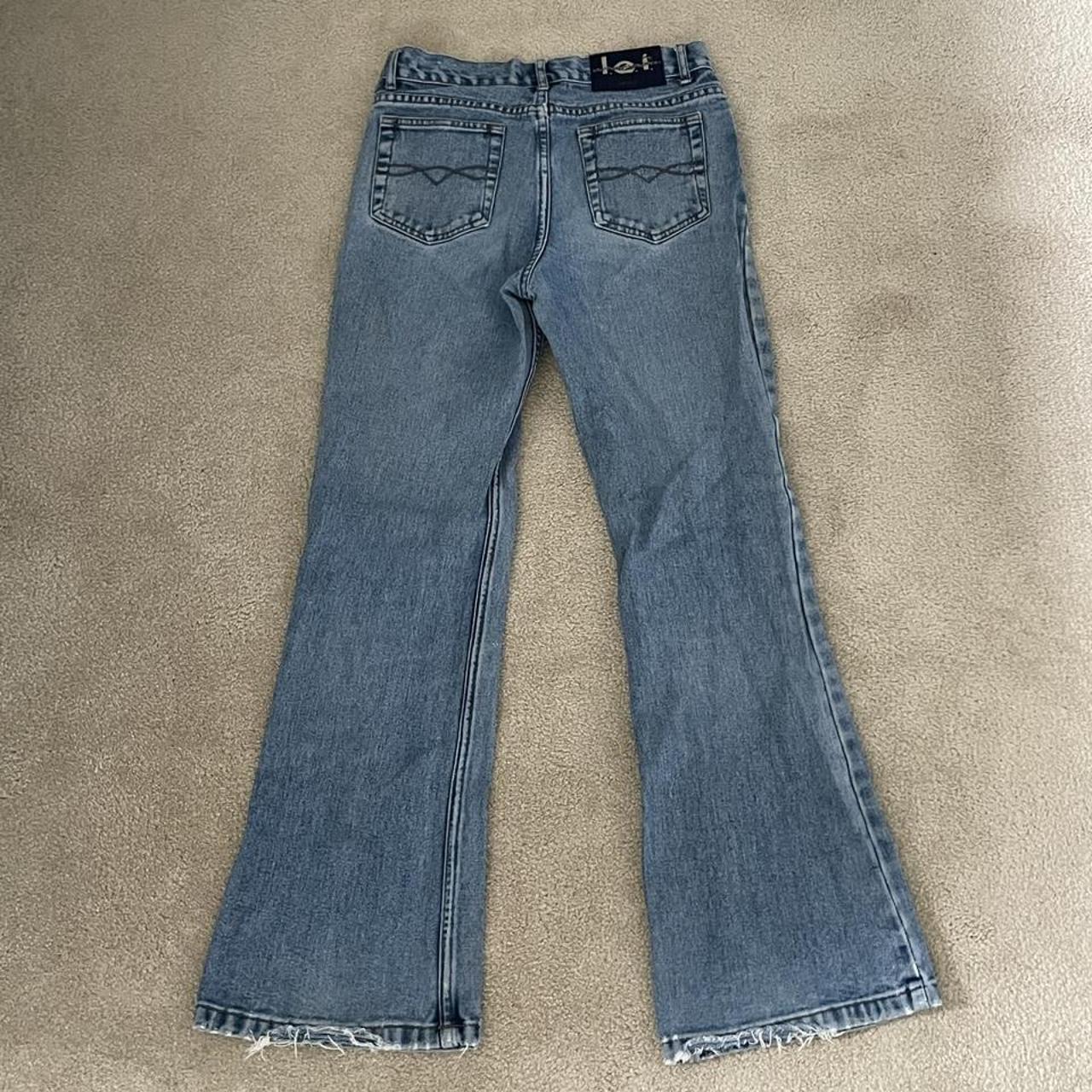 L.e.i. Jeans -medium light wash -boot cut slim fit... - Depop