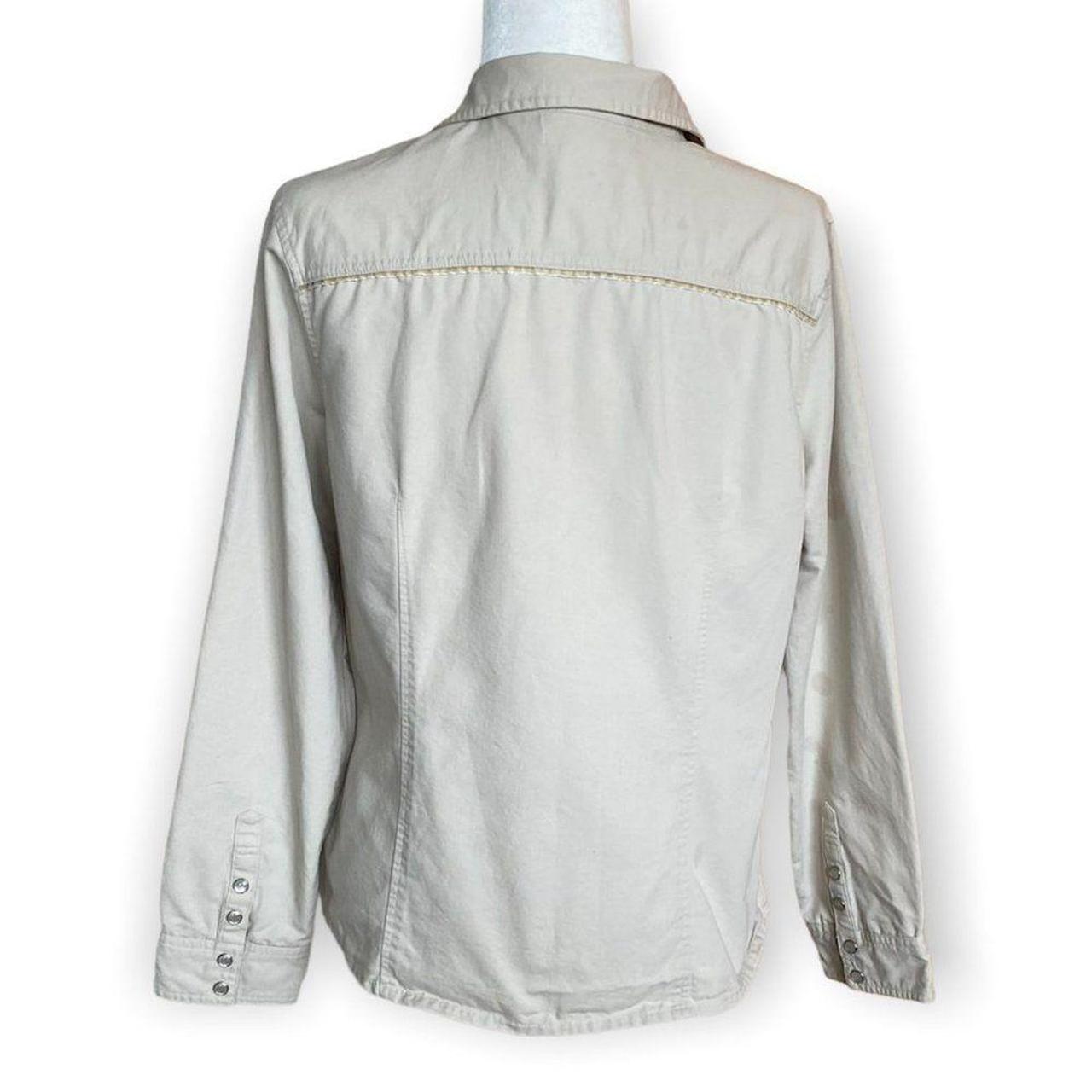 Route 66 Original Clothing Co Tan Snap Front Shirt... - Depop