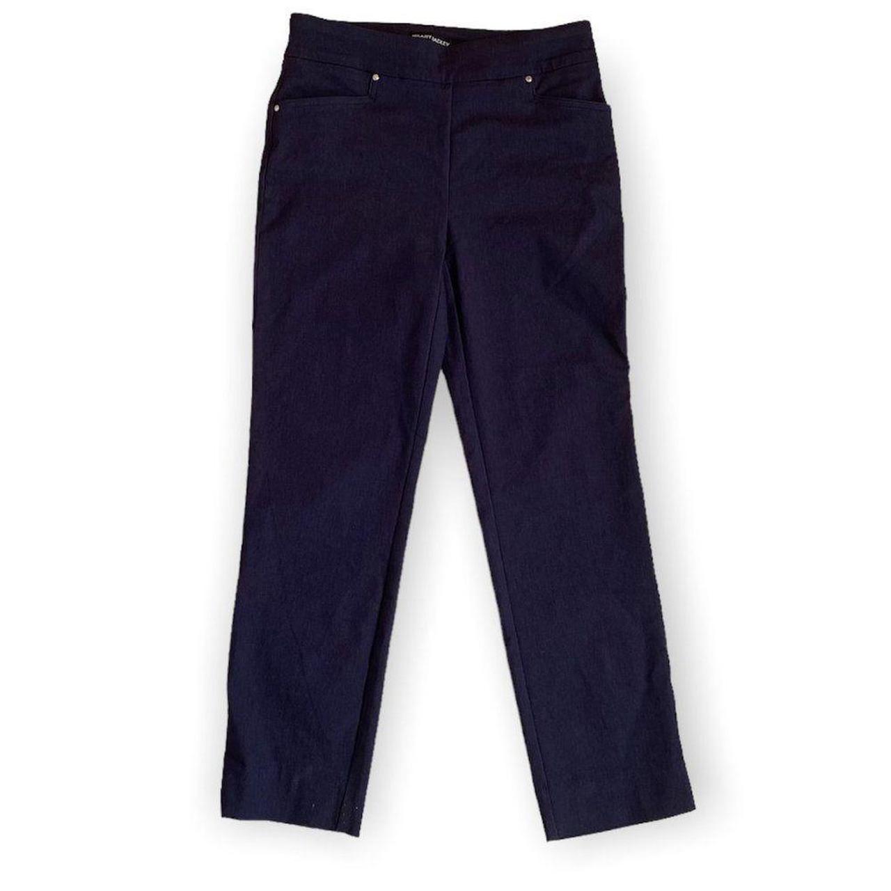 Hilary Radley Womens Pull On Ankle Pants Pockets SZ... Depop