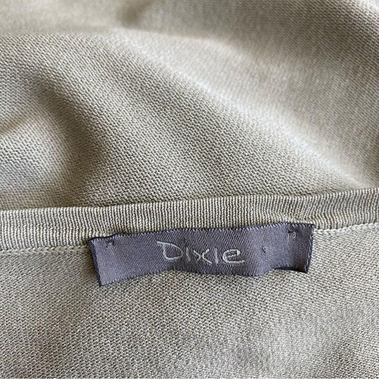 Dixie Made in Italy Sweater Oversized High Low Drop... - Depop