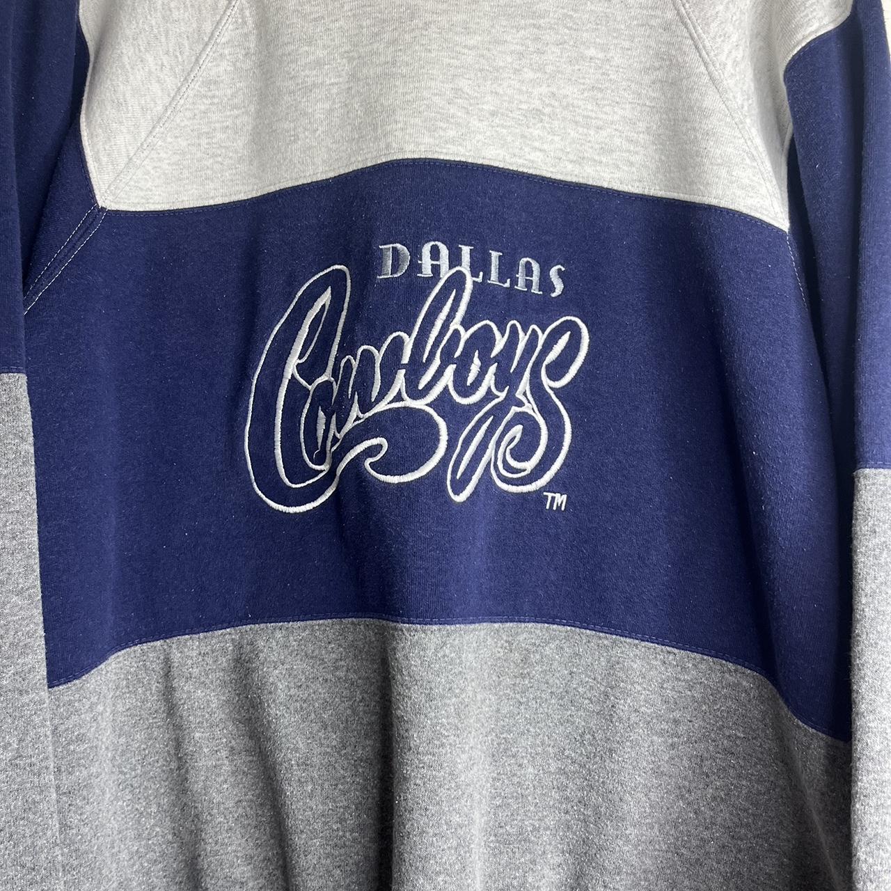 Vintage Dallas Cowboys puffer jacket. Brand: Nutmeg - Depop