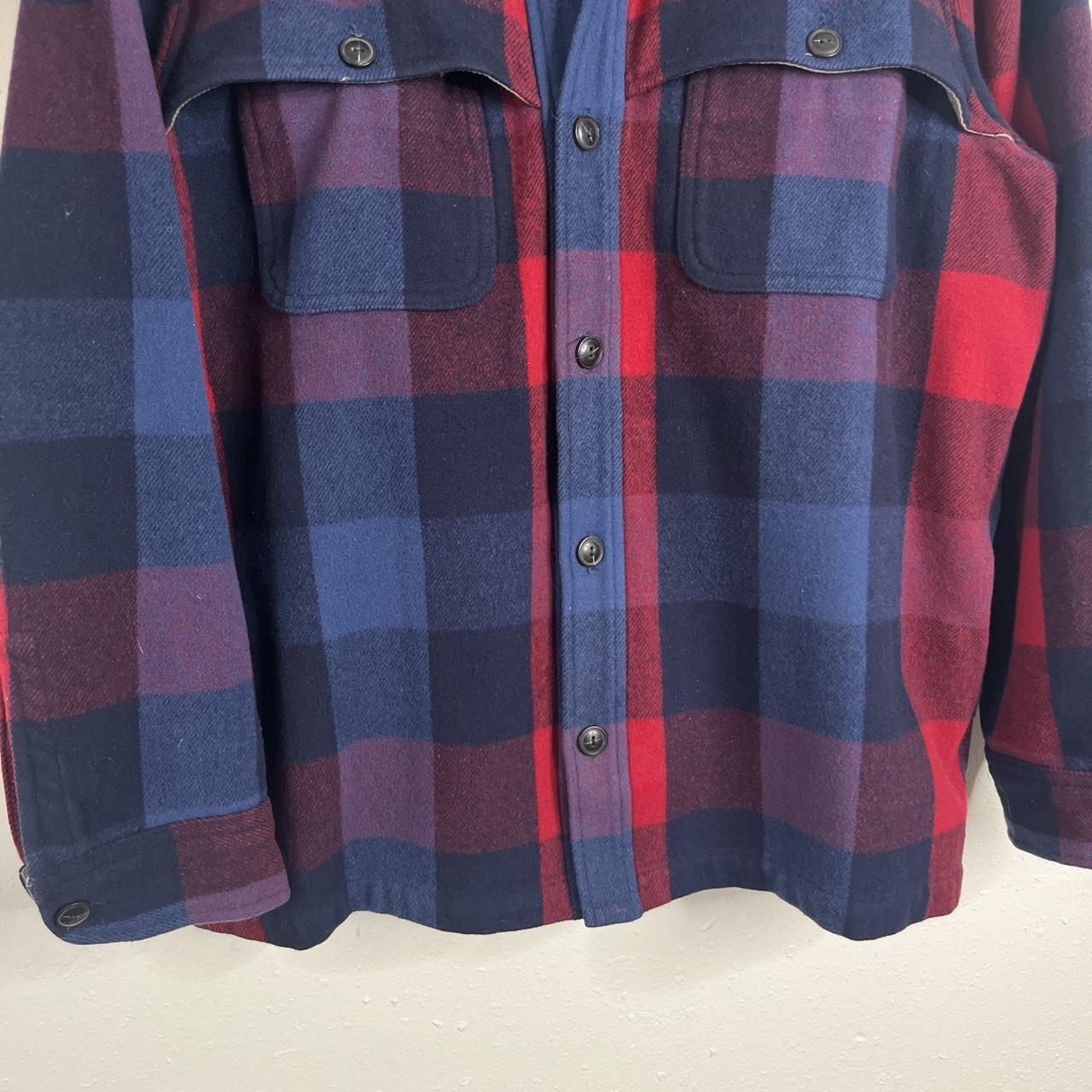 Pendleton Men's Shacket Jacket - Multi/Blue - L –… - image 3