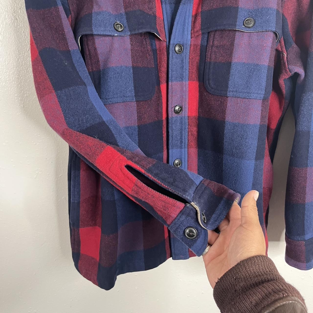 Pendleton Men's Shacket Jacket - Multi/Blue - L –… - image 8