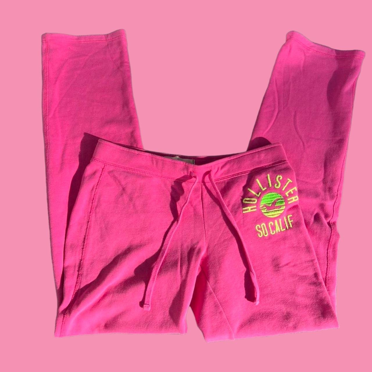 ꧁Y2K early 2000s hot pink & green cali low waist... Depop