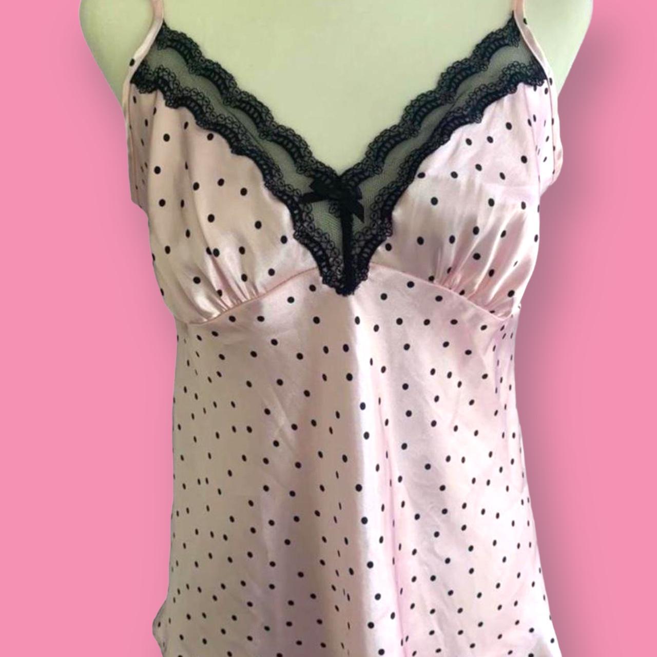 Linea Donatella Women's Pink and Black Vests-tanks-camis