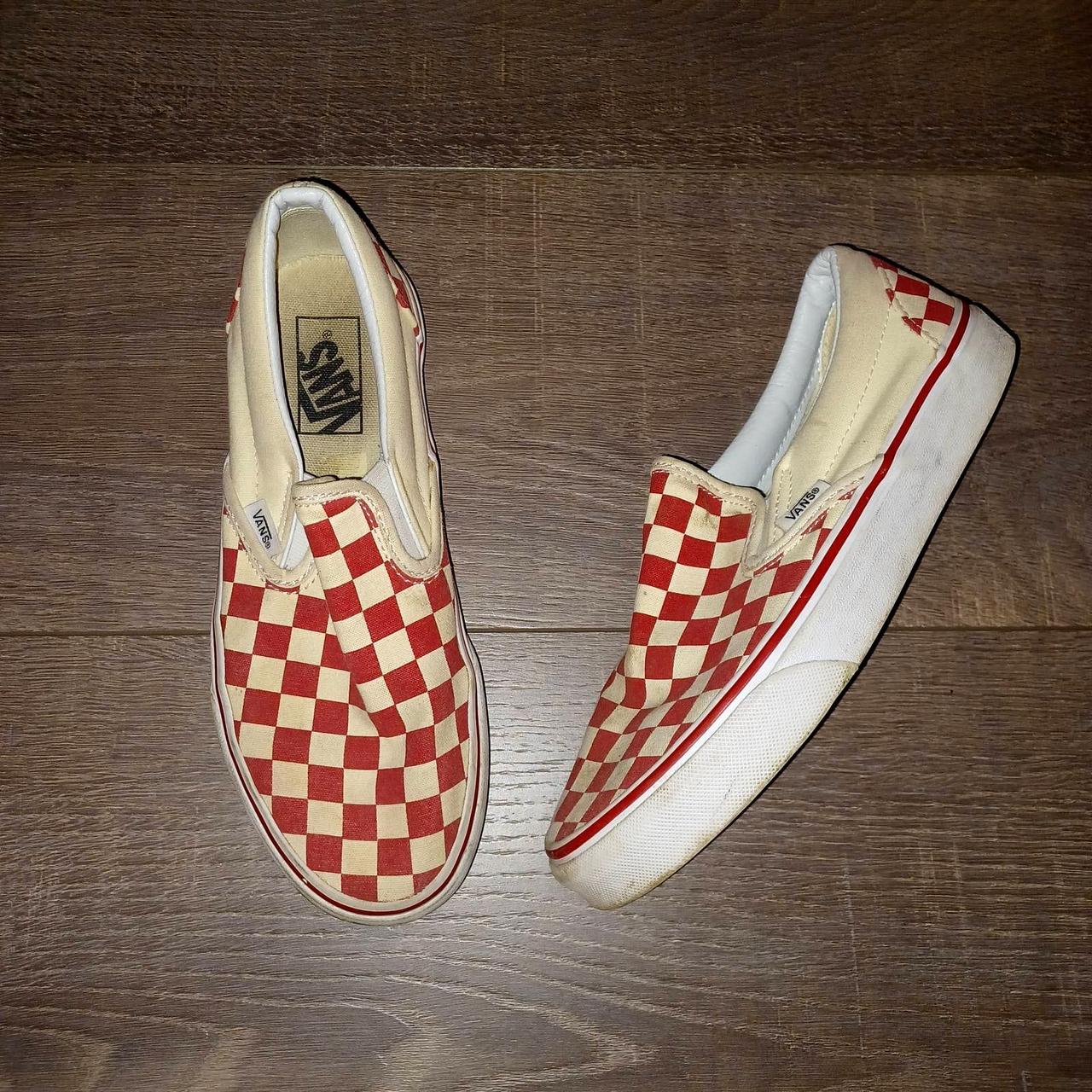 White vans 2024 with white checkers