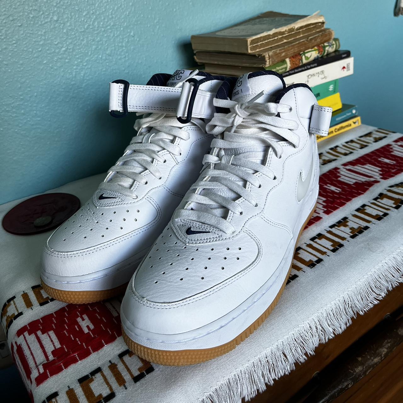 Nike Air Force 1 Mid NYC Jewel Mens 6 Deadstock - - Depop