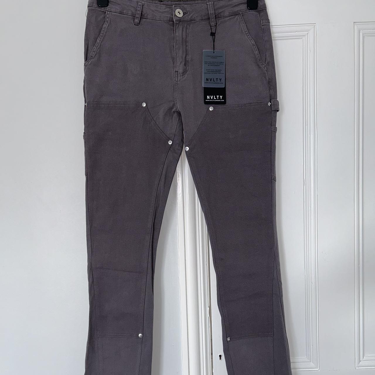 Vintage Flare Cargo Jeans - Black – N V L T Y
