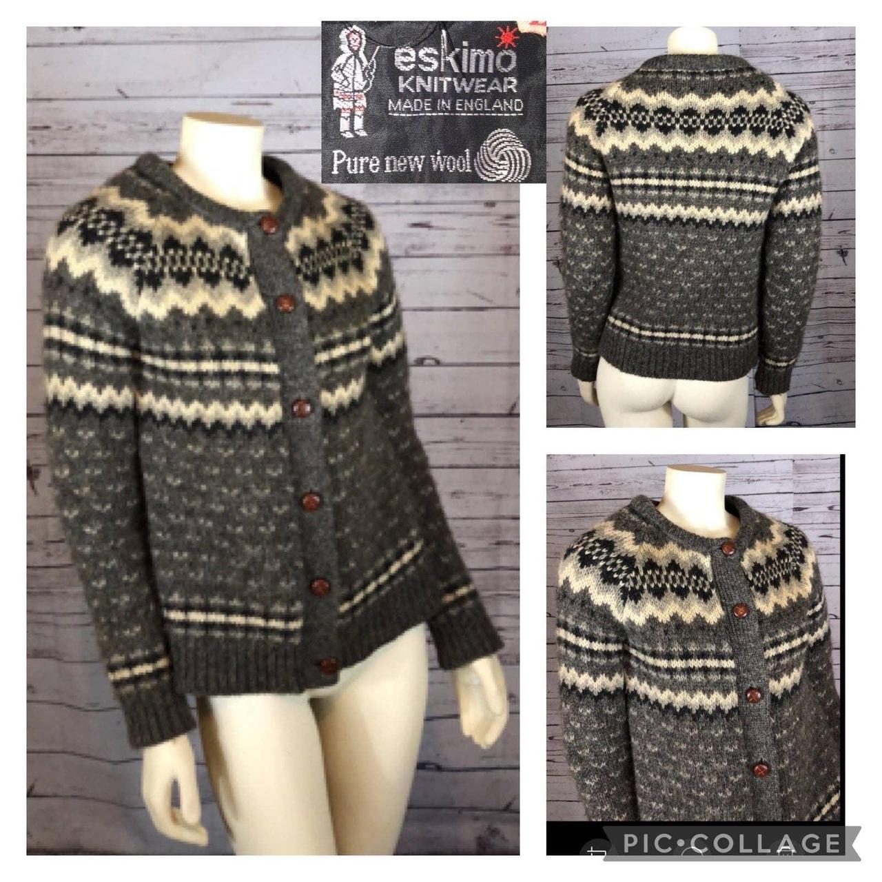 Eskimo Knitwear made in England sweater Lovely knit... - Depop