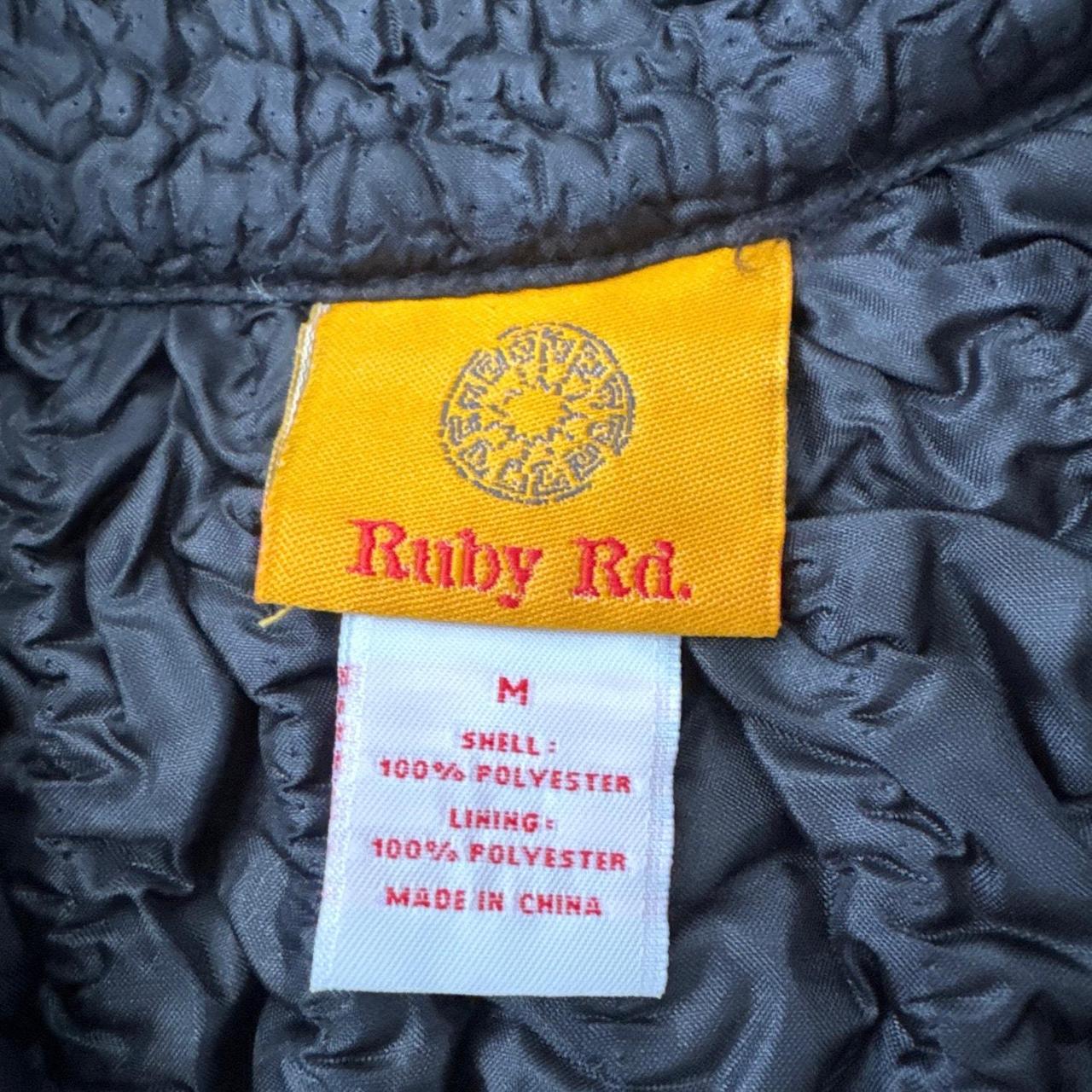 Ruby Rd. Women's Vest - Black/Blue - M – Ruby Rd … - image 3