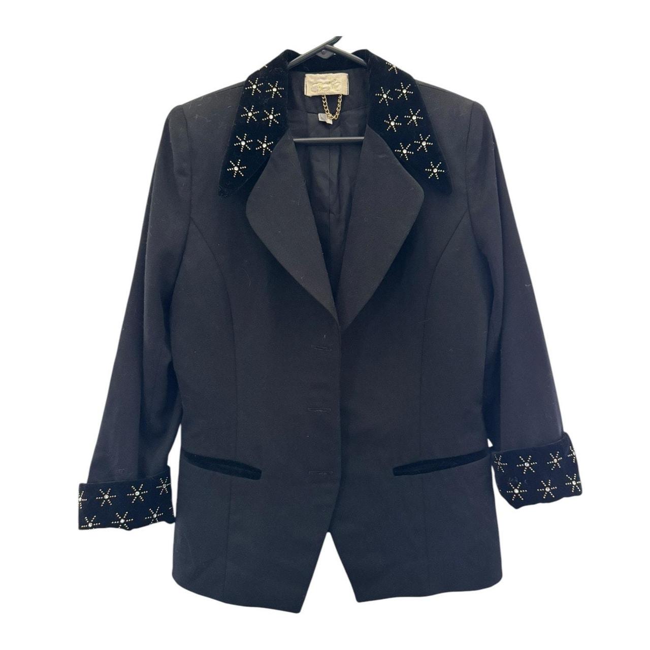 Cache Women's Tailored jacket - Black - M – Ameri… - image 1