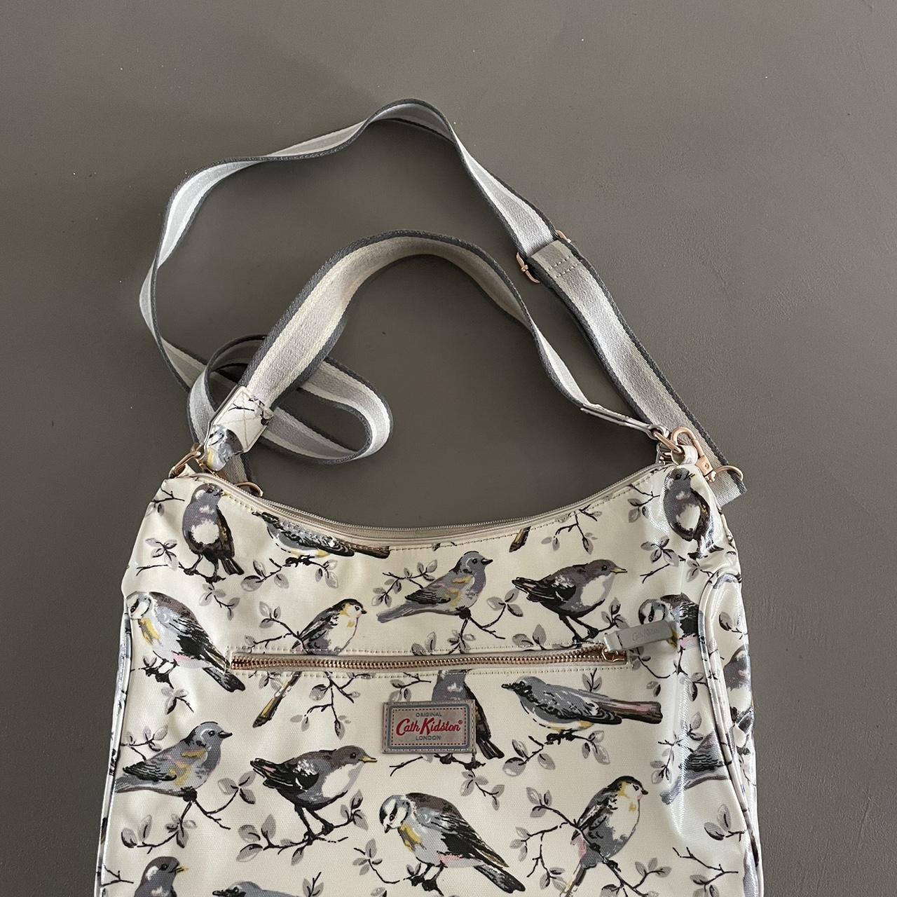 Cath Kidston bag White with grey birds Great