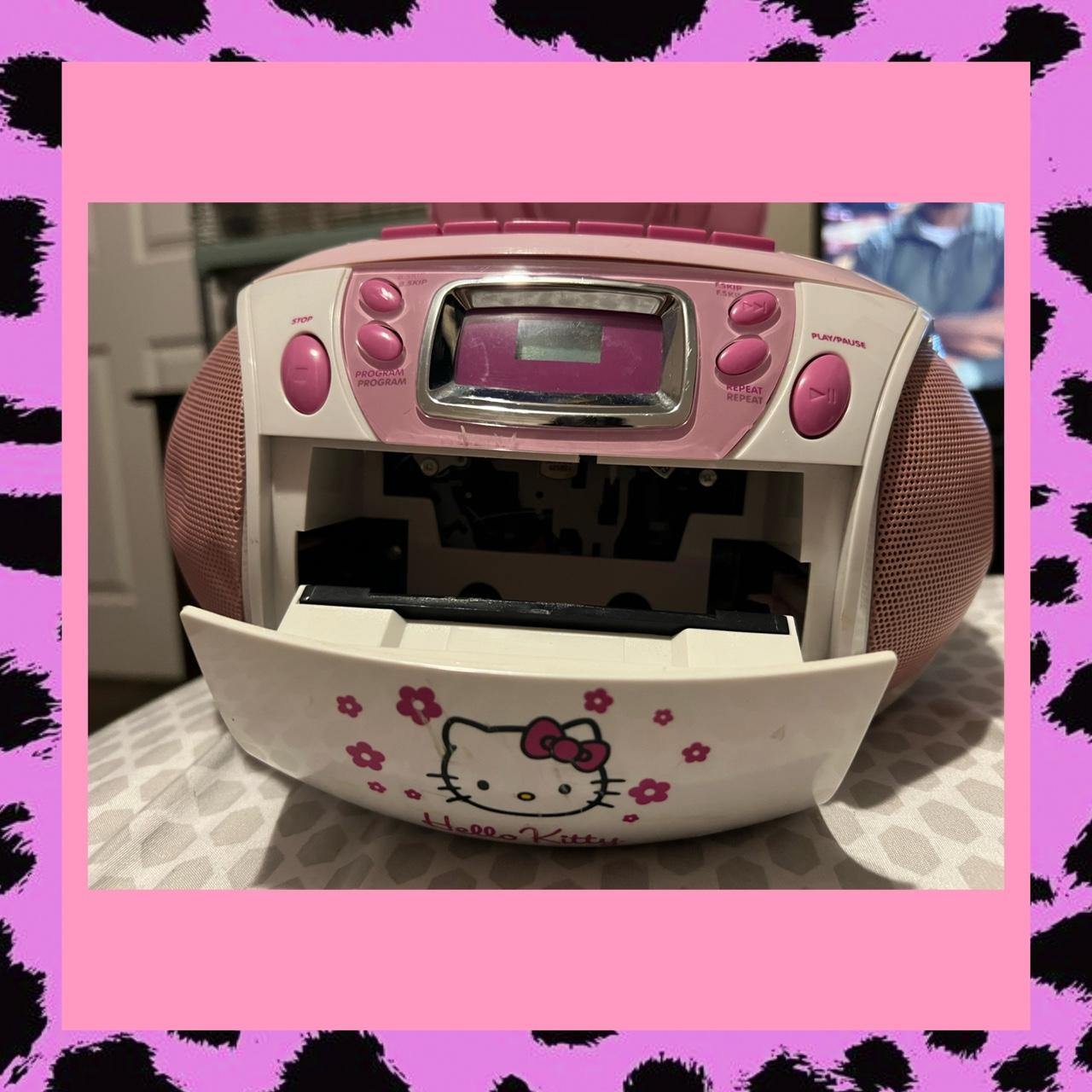 Hello Kitty Pink and White Musical-instruments-and-dj | Depop