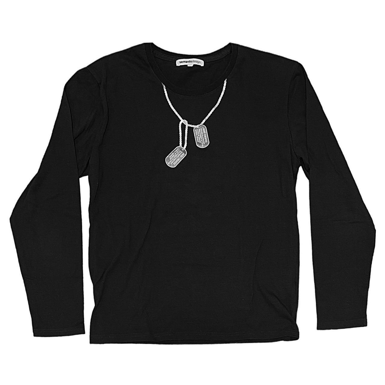 Militaire Dog Tag LongSleeve Condition Good... Depop