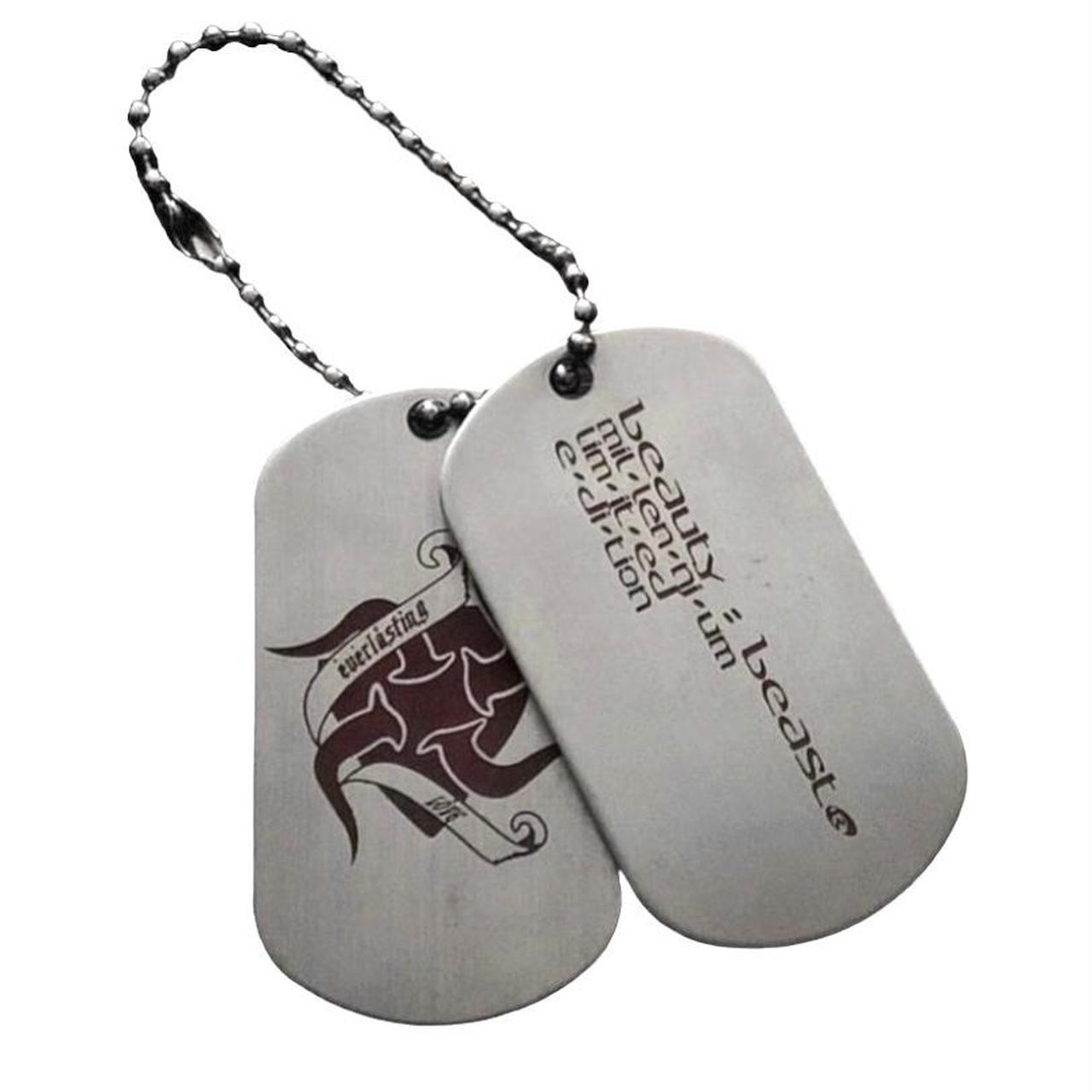 Beauty:Beast Limited Edition Dog Tags (Set of... - Depop