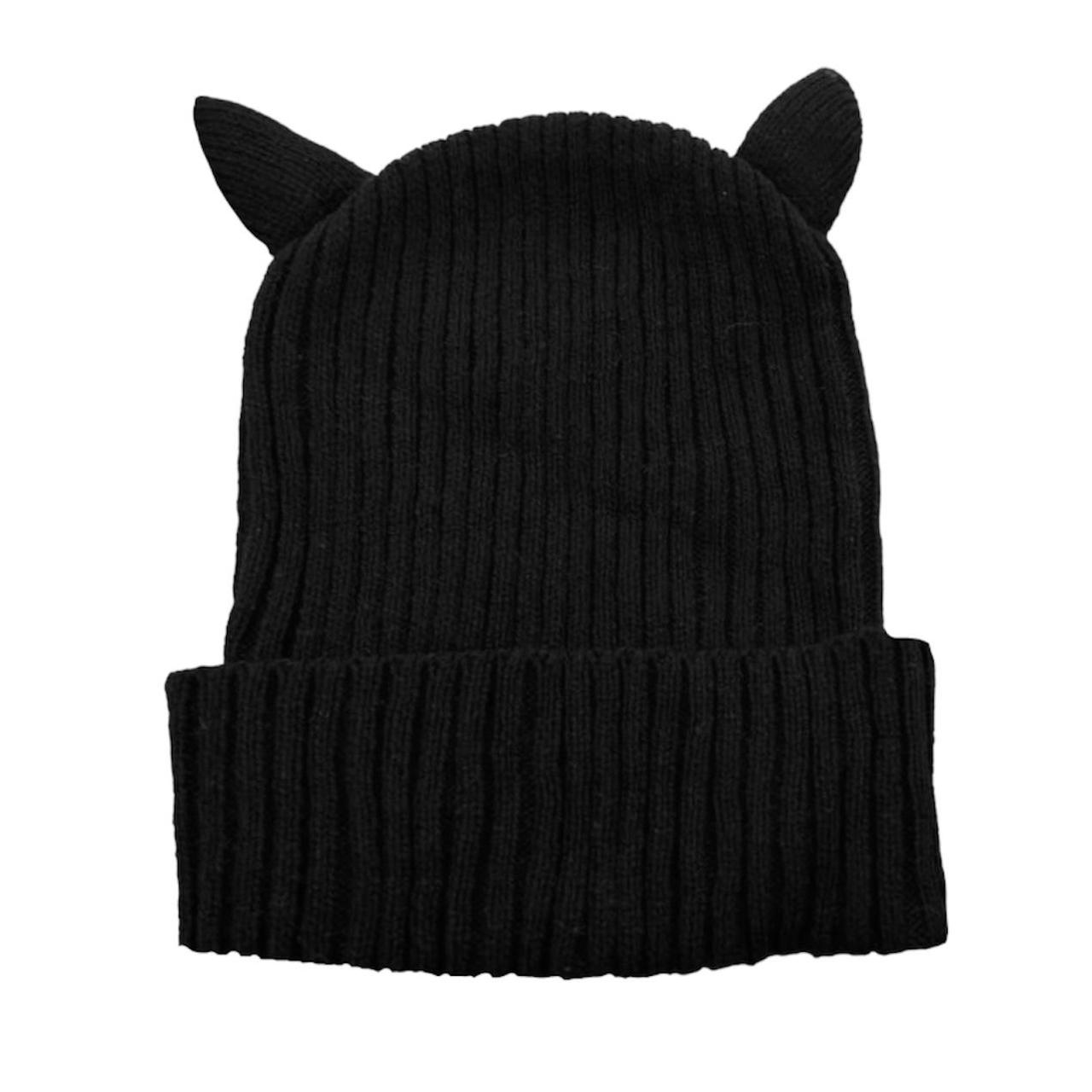 PN Devil Horn Beanie Condition - Good Colour:... - Depop