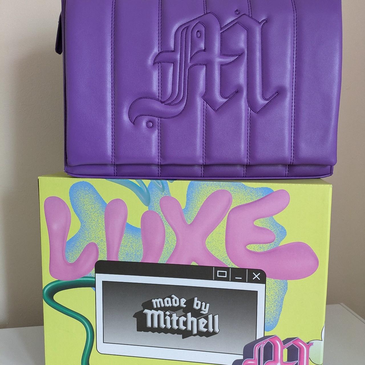 Made By Mitchell Luxe Purple Satchel As Depop