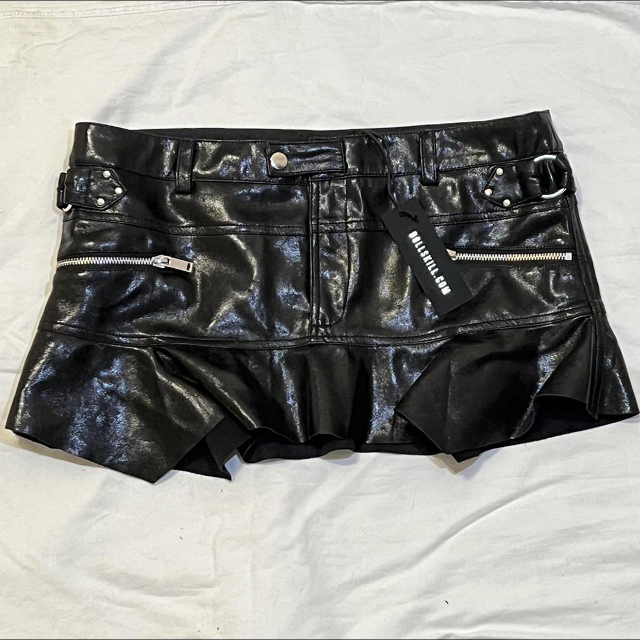 Dollskill Mini skirt ♡ new with tag ♡ size L goth... - Depop