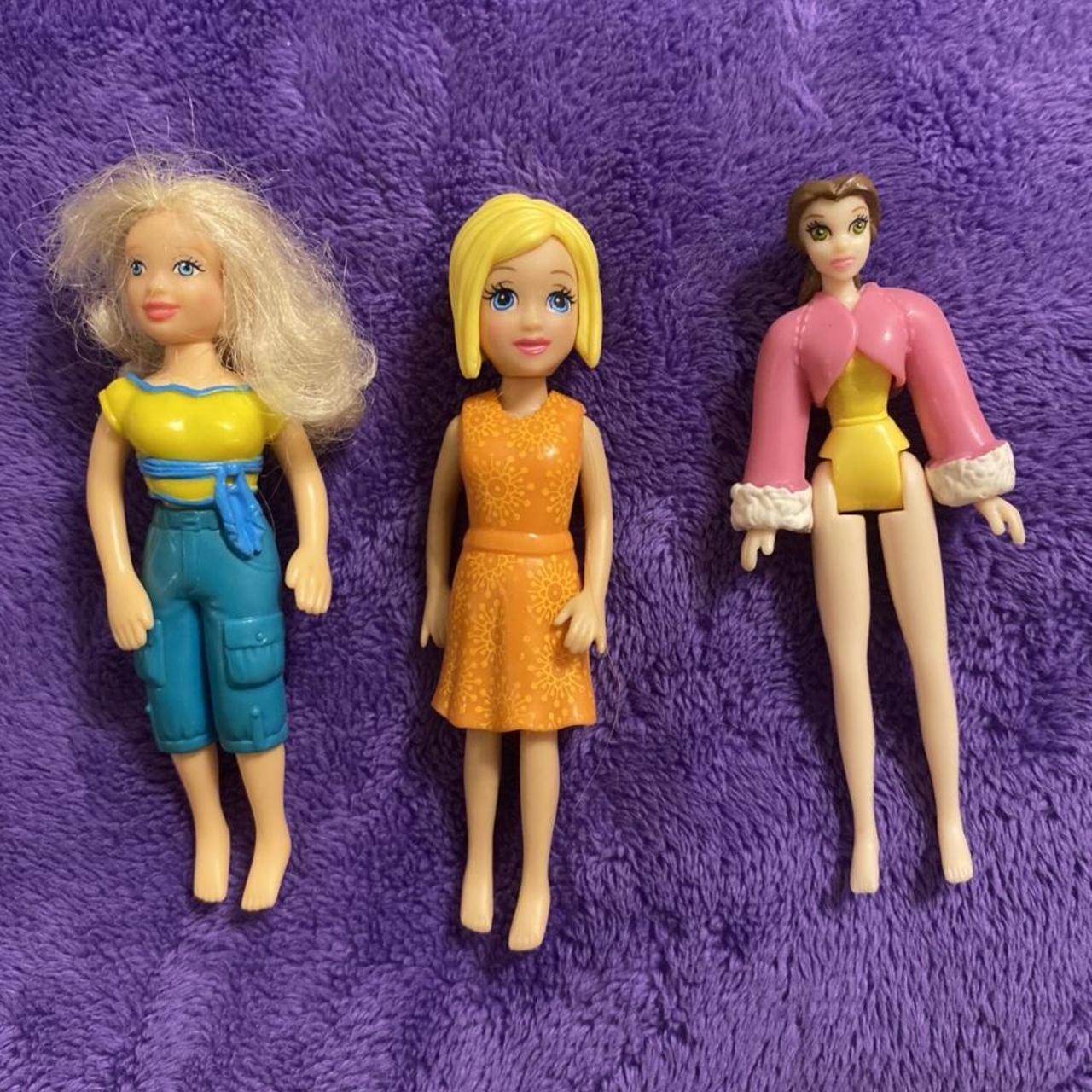 Lot of Three Polly Pockets Dolls 🧡💛includes... Depop