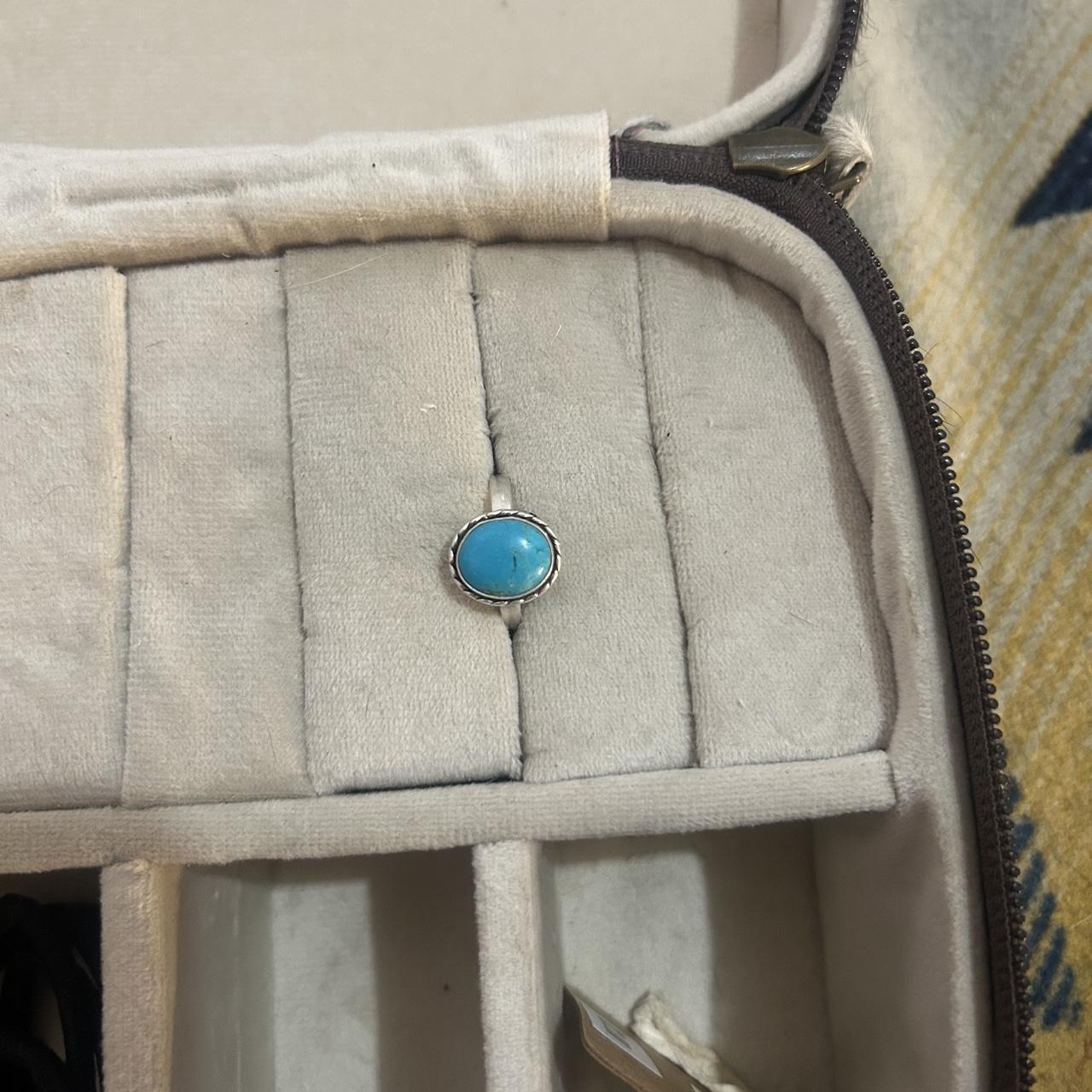 Source Unknown Women's Ring - Blue/Multi – Turquo… - image 2