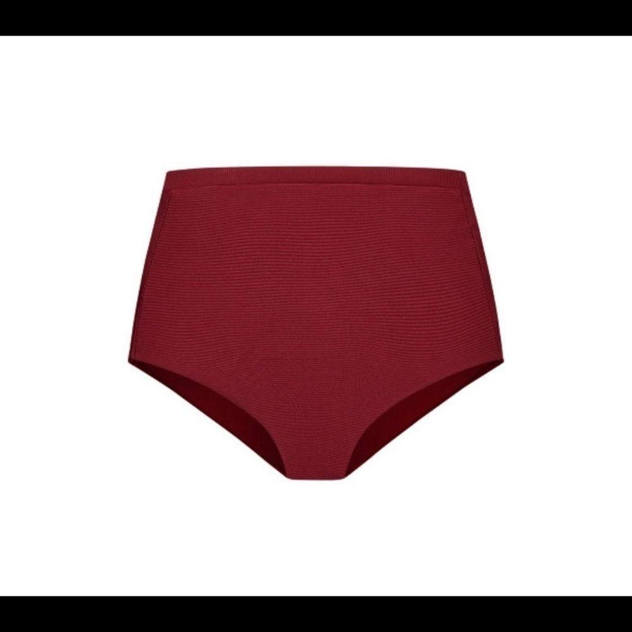 Ribbed Plus Size Bikini Bottoms Size XS/14 Color... Depop