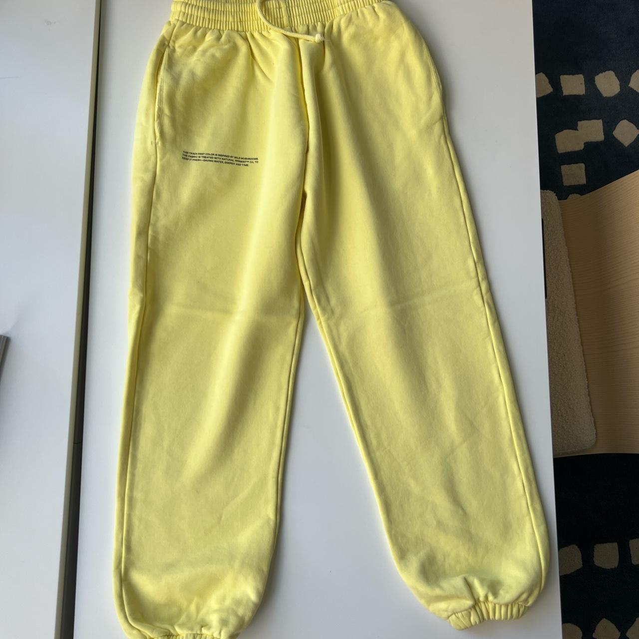 Pastel discount yellow sweatpants