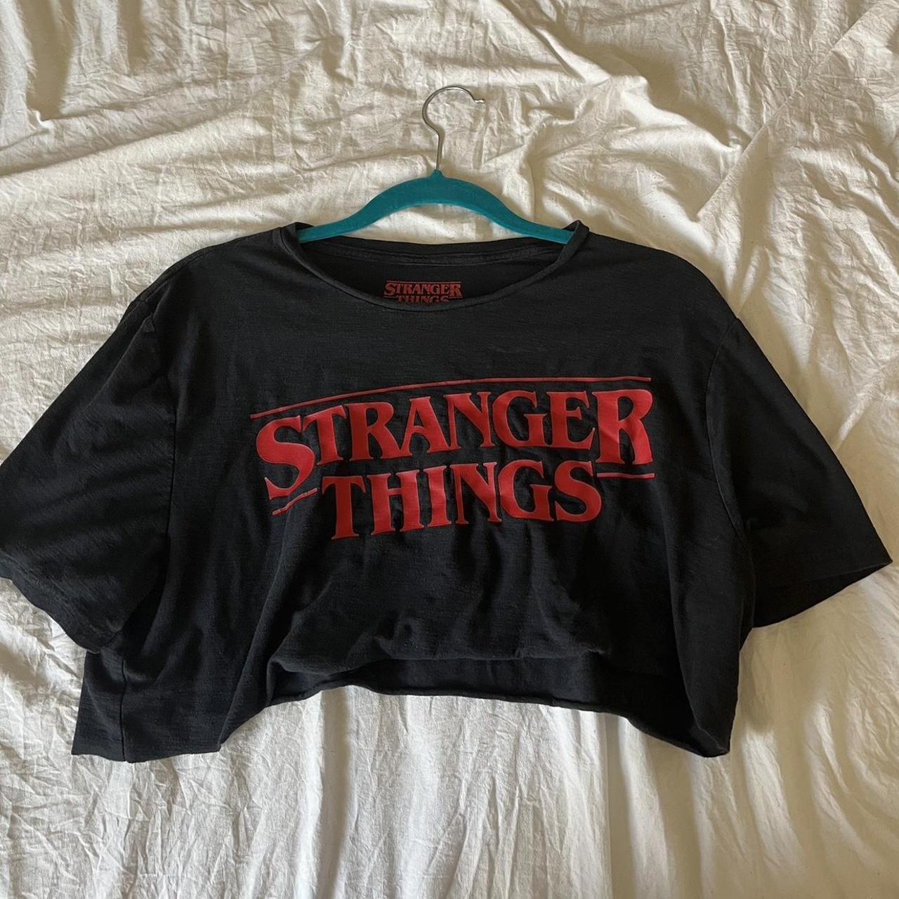 Stranger things crop top